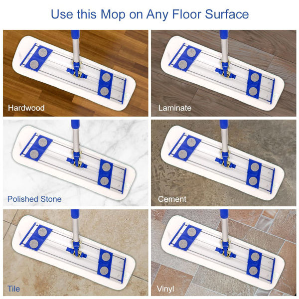 Picture of STANDARD GREEN LOOPED FLAT WET MOP - 18" - (10 DZ/CS) 1 EACH
