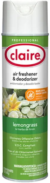 Picture of CLAIRE - LEMONGRASS AIR FRESHENER AND DEODORIZER  - 12X20 OZ. CASE