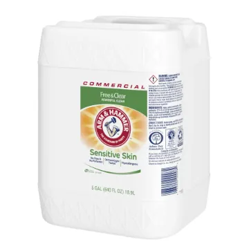 Picture of ARM & HAMMER PERFUME/DYE FREE DUAL HE LIQUID LAUNDRY DETERGENT- 1 / 5 GAL  CASE