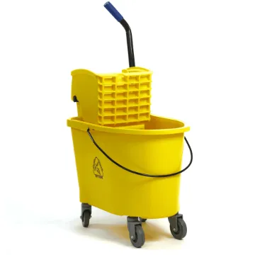 35-QT. SIDE PRESS MOP BUCKET COMBO - YELLOW (30 PER PALLET)
