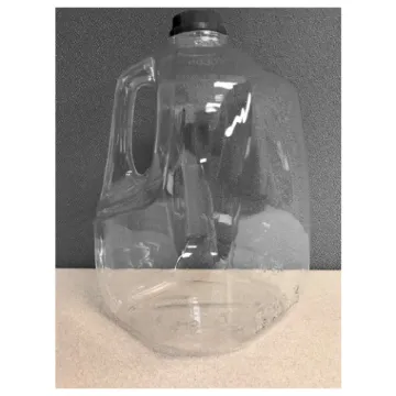 128 OUNCE (1 GALLON) CLEAR PET JUG WITH CAPS - 24 PER BOX - 20/PALLET